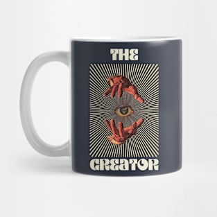 Hand Eyes The Creator Mug